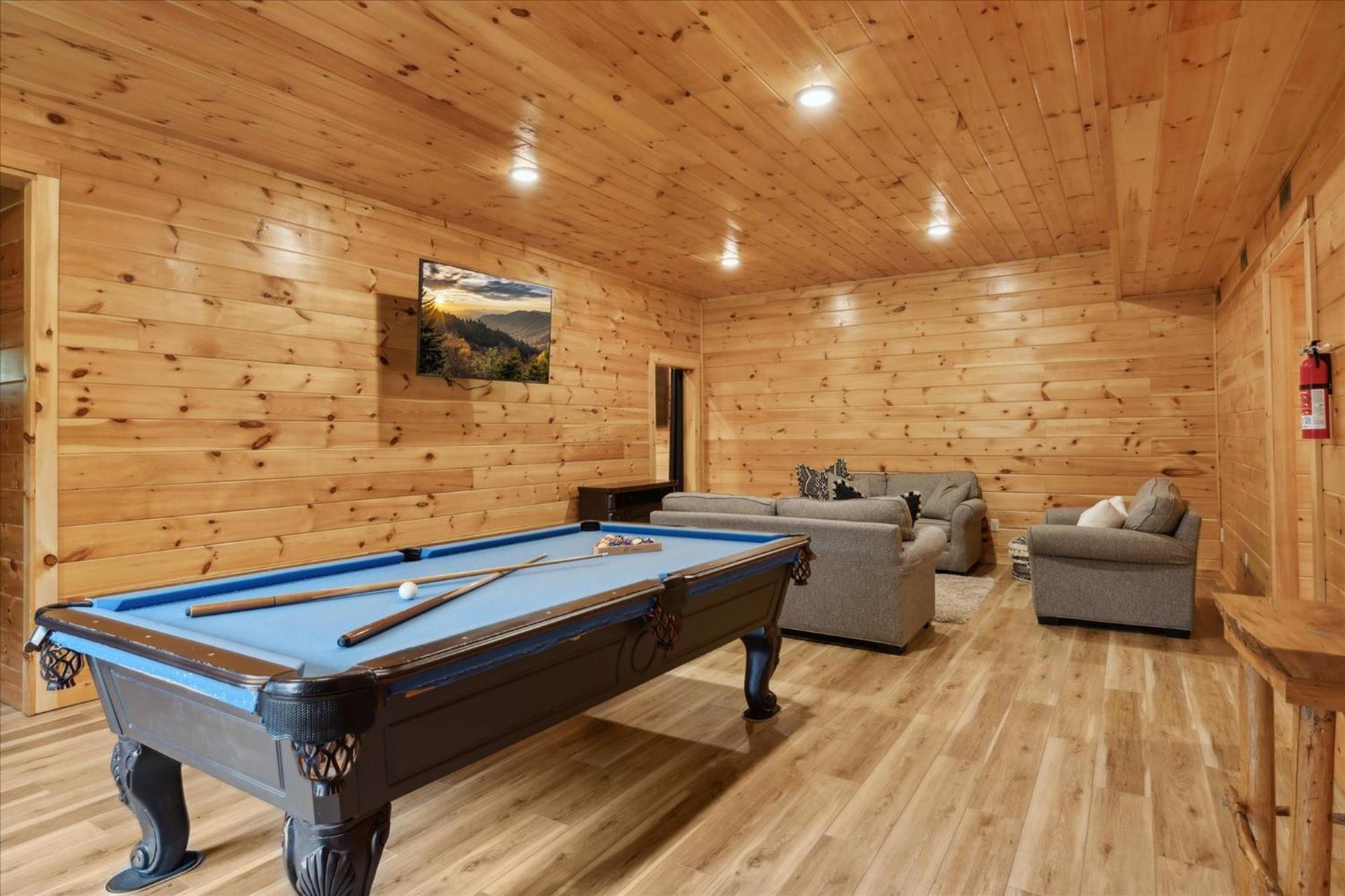 Hot Tub Fire Pit Game Room Theater Easy Access Sleeps 12 - Black Bear Lodge Pigeon Forge Eksteriør billede